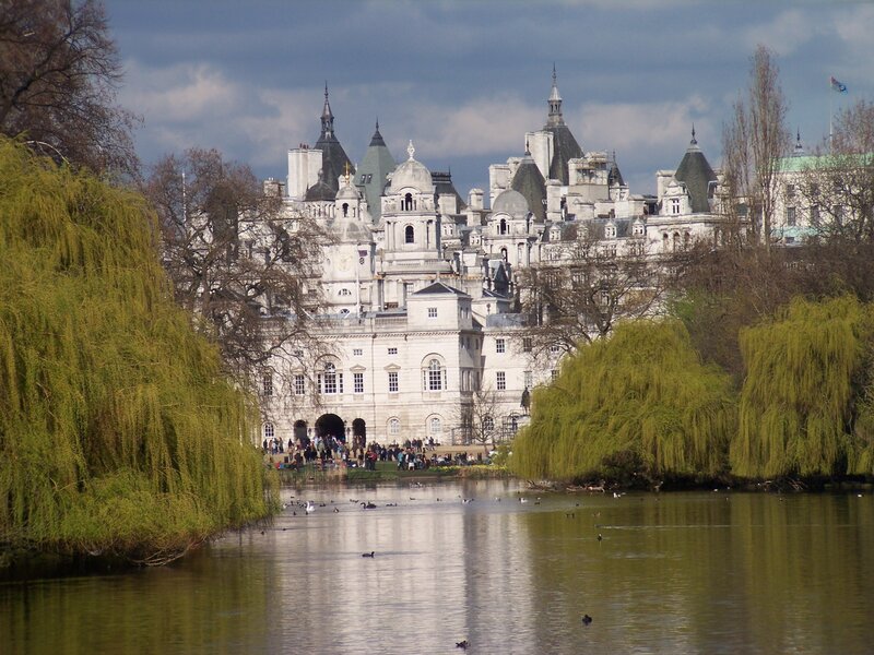 St. James's Park with Buckingham Palace