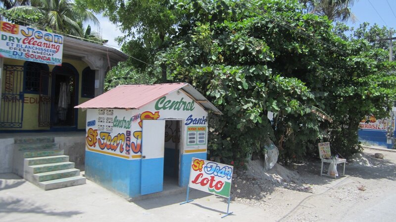 St Jean shop and lottery kiosk