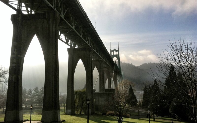 St. Johns Bridge — Green