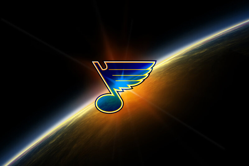St. Louis Blues Logo — Blue