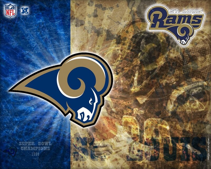 St. Louis Rams Logo — Blue, Dynamic