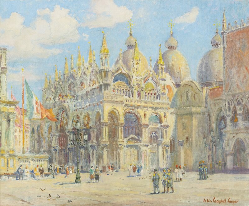 St Mark's Basilica — Blue