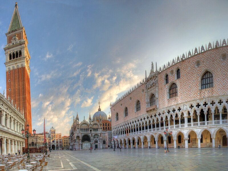 St Mark's Square — Blue, Serene, Afternoon