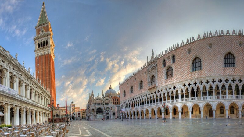 St Mark's Square — Blue, Serene