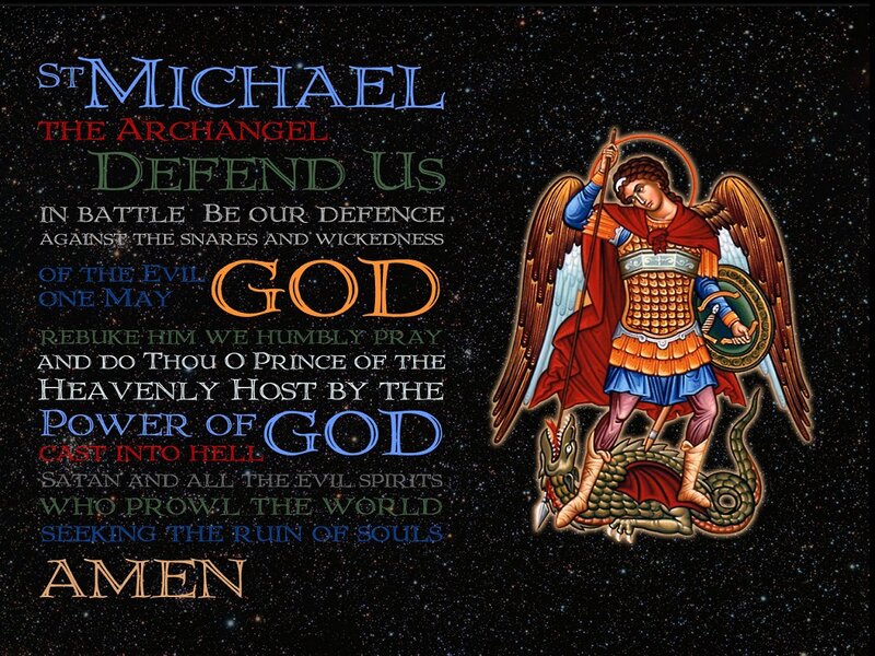 St Michael Defeating a Dragon