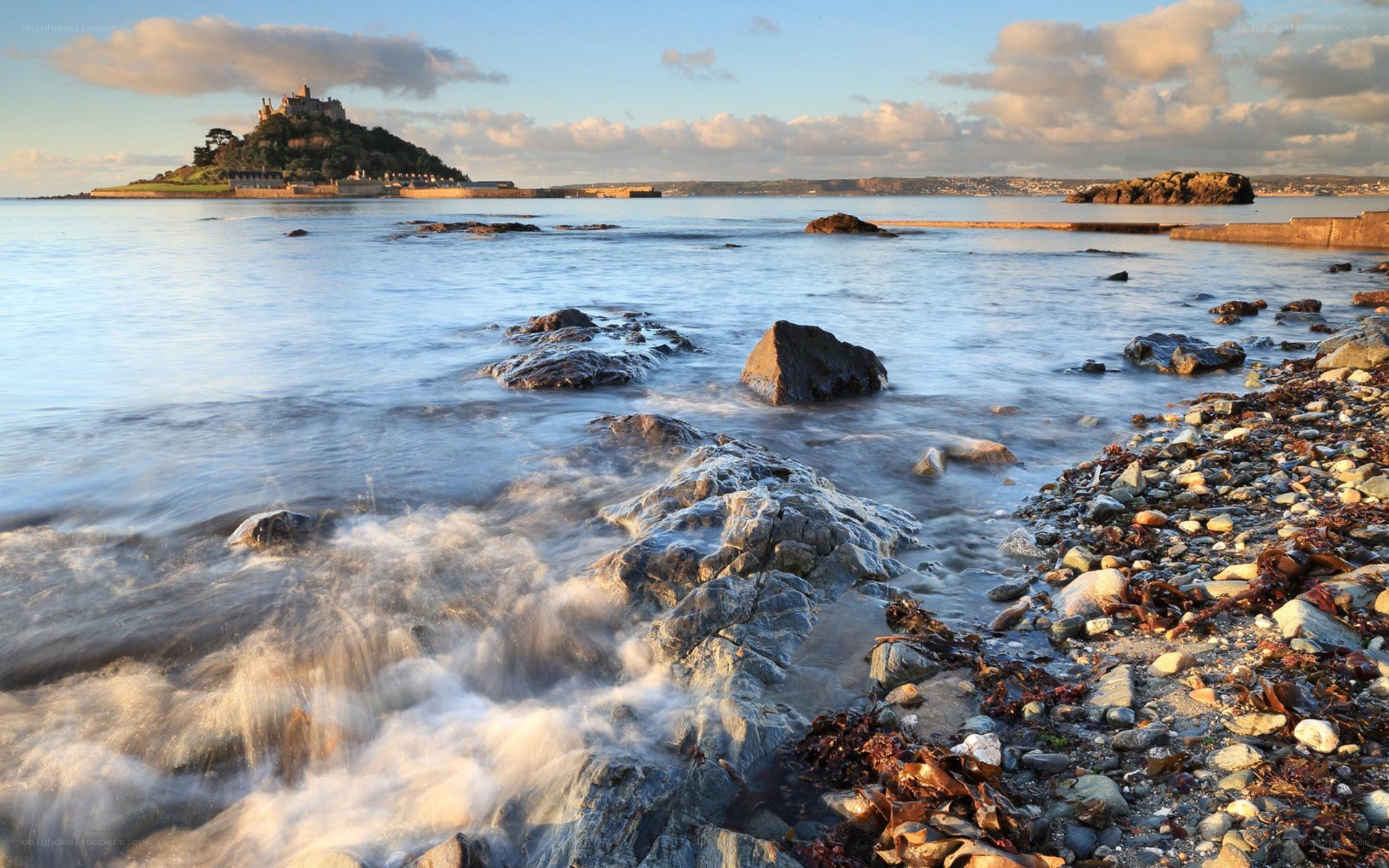 St Michael's Mount at sunrise