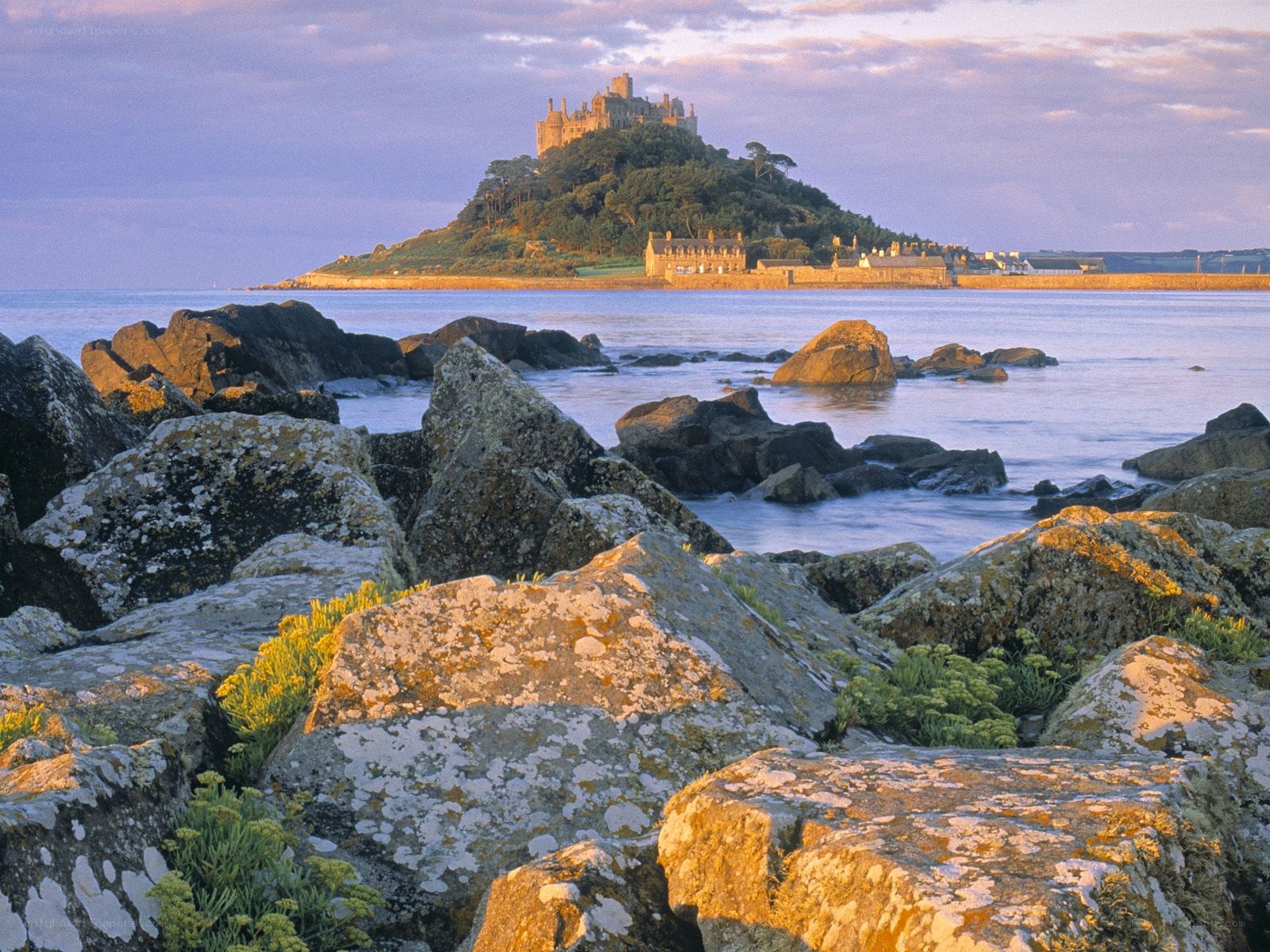 St Michael's Mount at sunrise