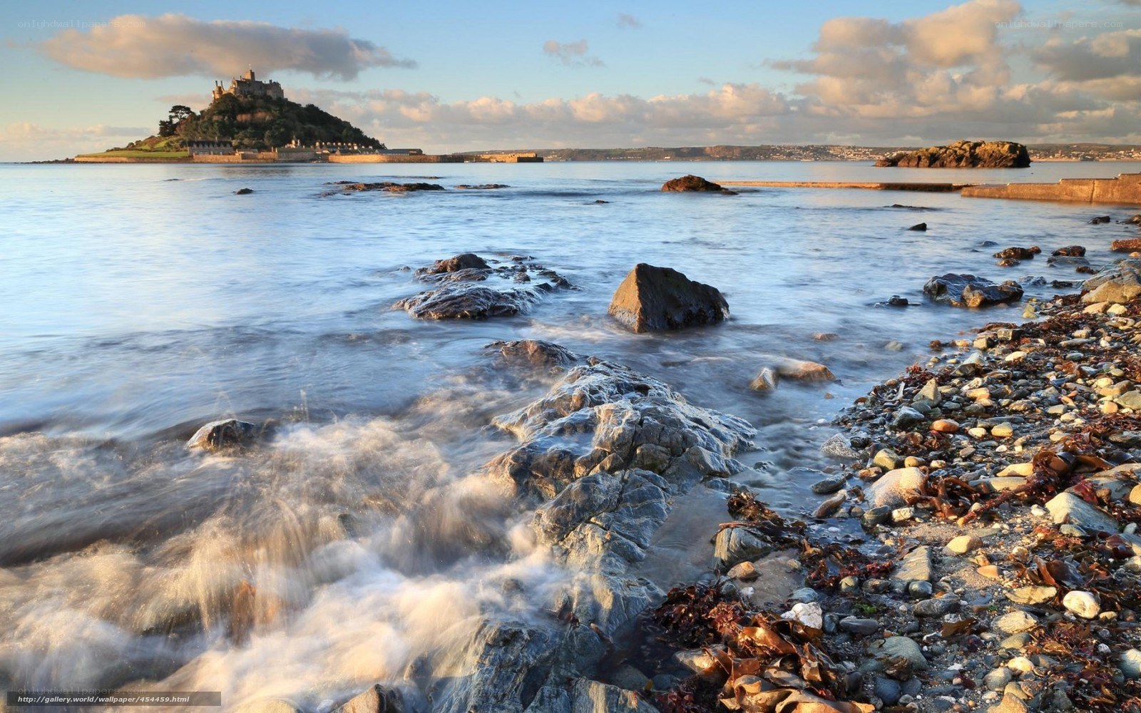 St Michael's Mount at sunset