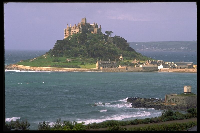 St Michael's Mount — Blue, Serene, Afternoon, Photograph