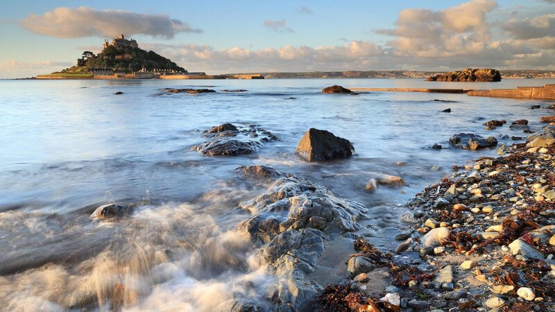 St Michael's Mount — Blue, Serene