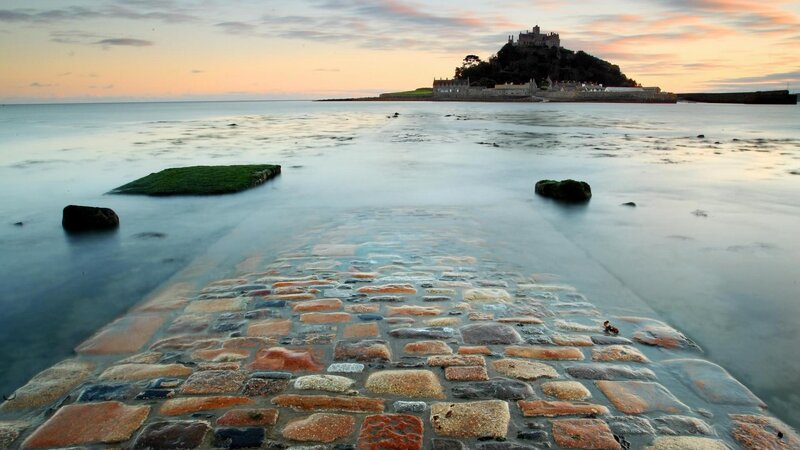 St Michael's Mount — Blue