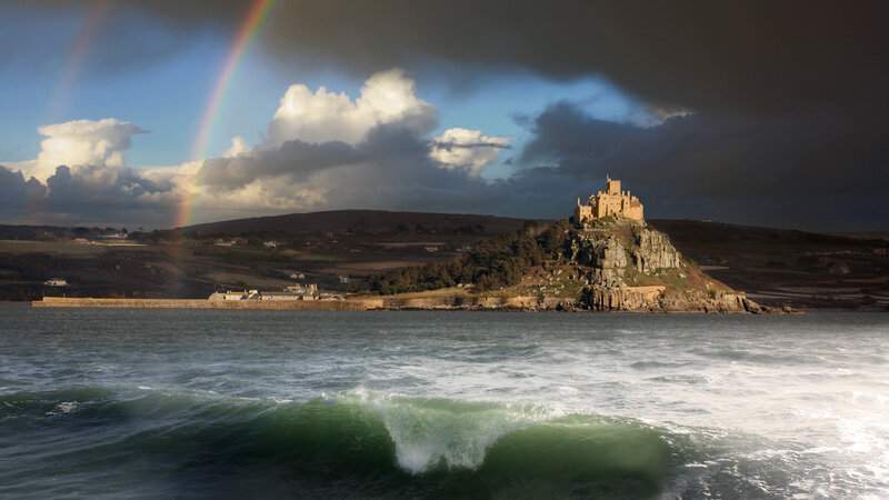 St Michael's Mount Castle — Blue