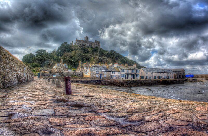 St Michael's Mount — Gray, Dramatic