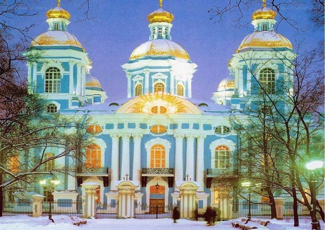 St. Nicholas Cathedral in winter