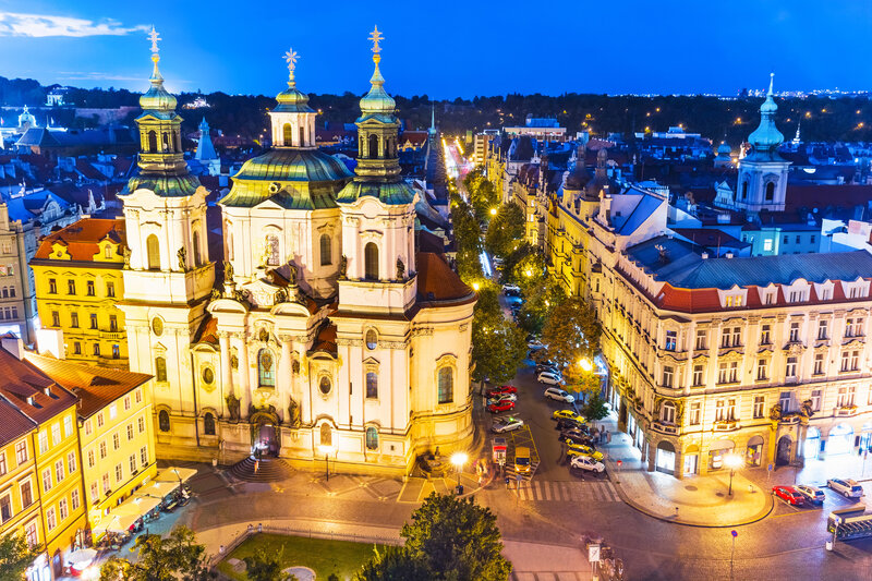 St. Nicholas Church — Blue