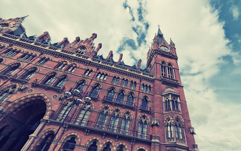 St Pancras railway station