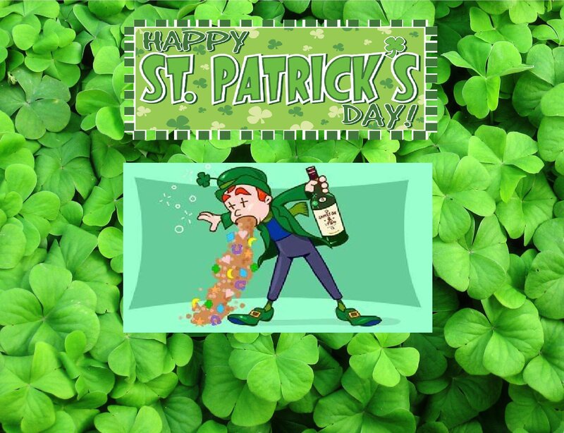 St. Patrick's Day cartoon