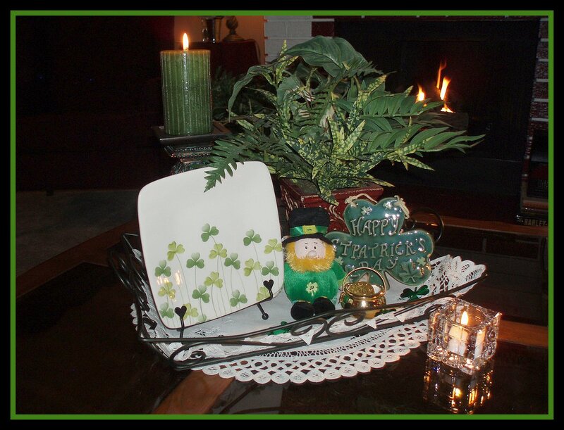 St. Patrick's Day Centerpiece