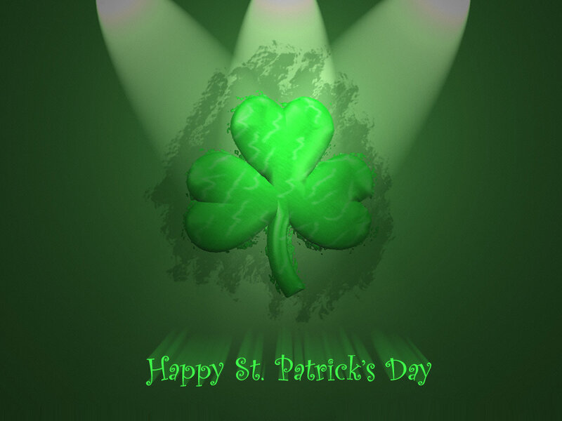 St. Patrick's Day clover