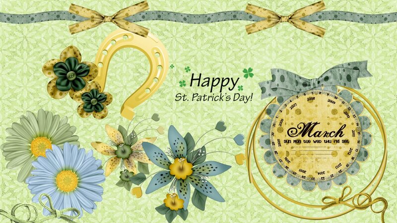 St. Patrick's Day Collage