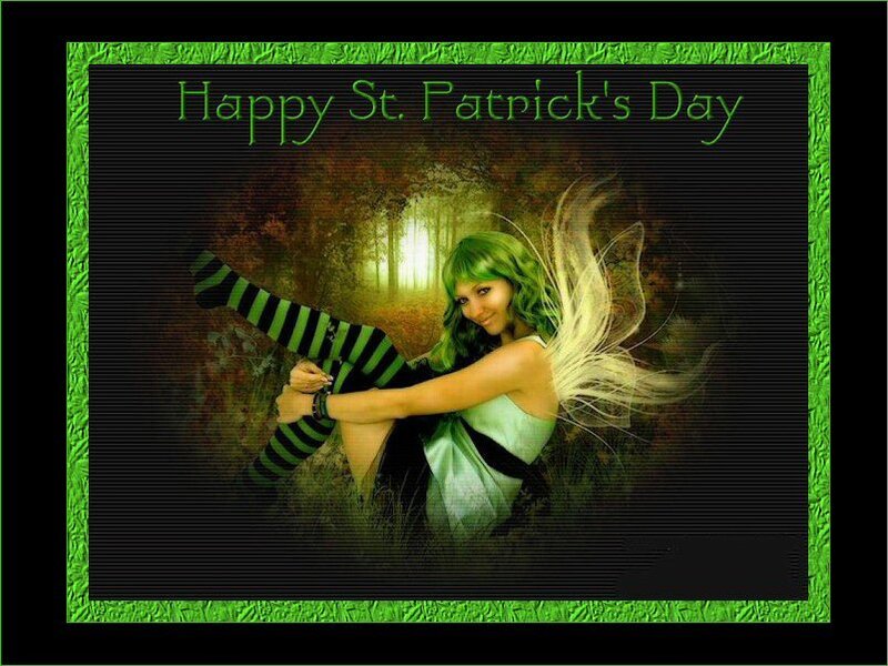 St. Patrick's Day fairy