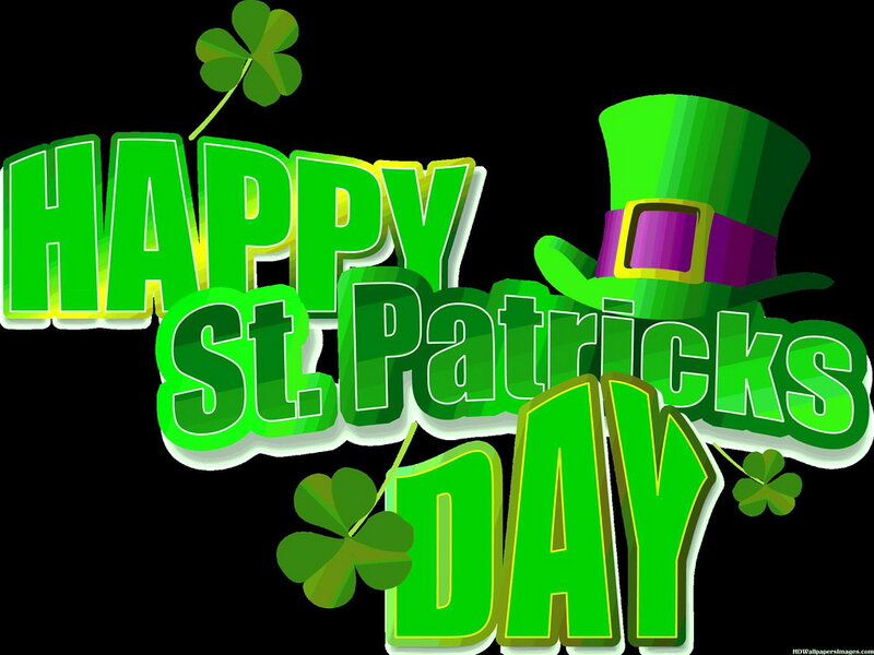 St. Patrick's Day Graphic — Green