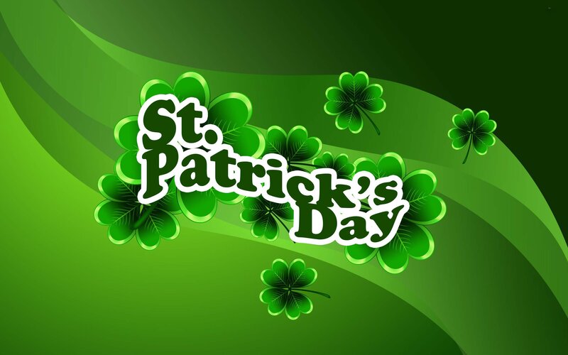 St. Patrick's Day Text