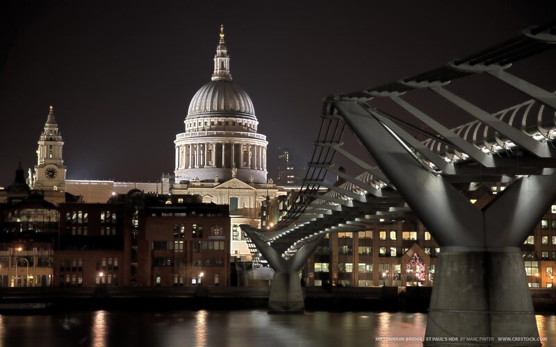 St Paul's Cathedral — Black