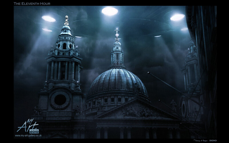St Paul's Cathedral — Blue