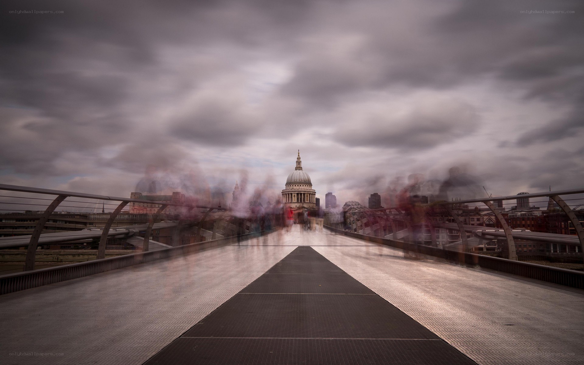 St. Paul's Cathedral from Millennium Bridge