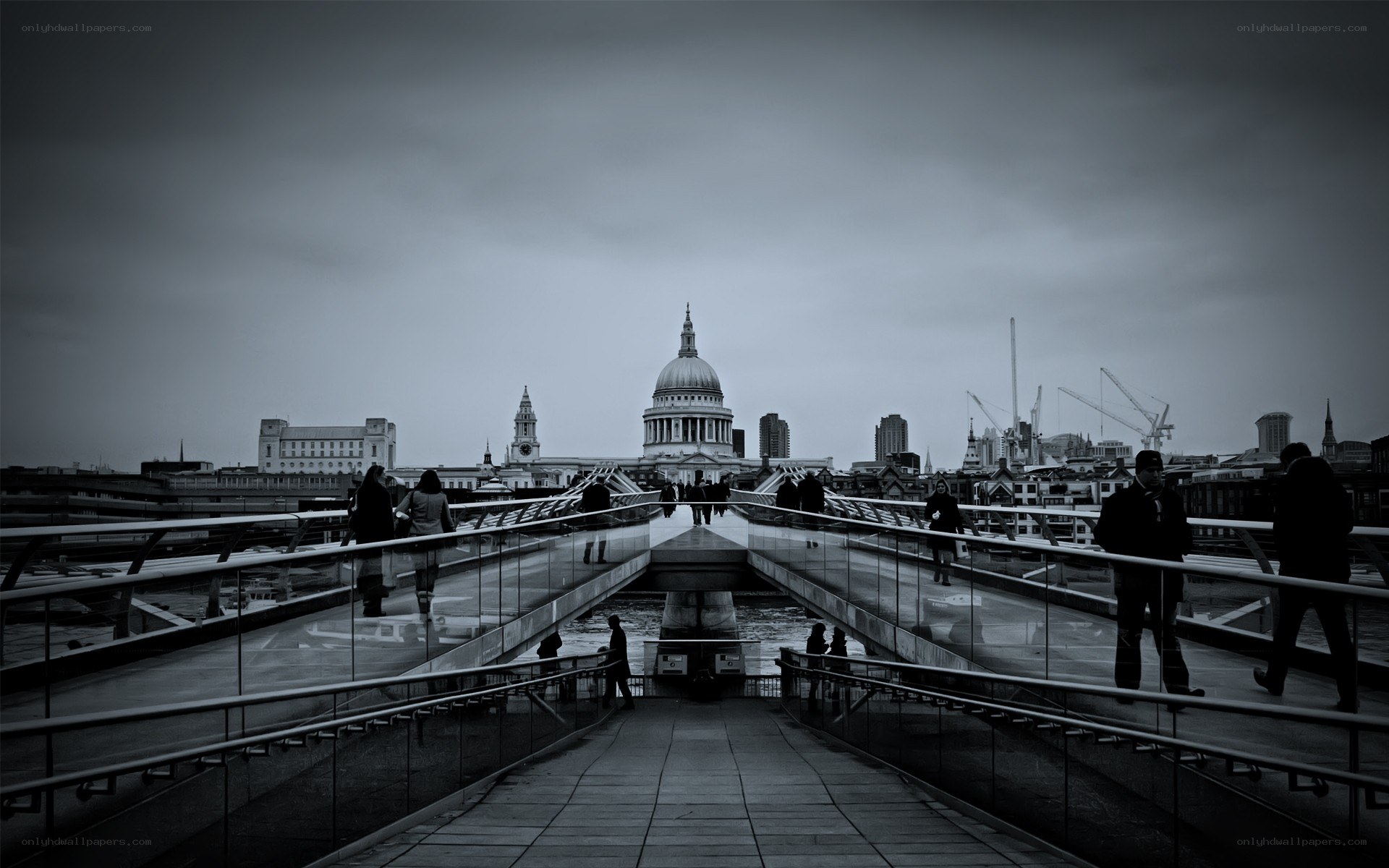 St. Paul's Cathedral from Millennium Bridge