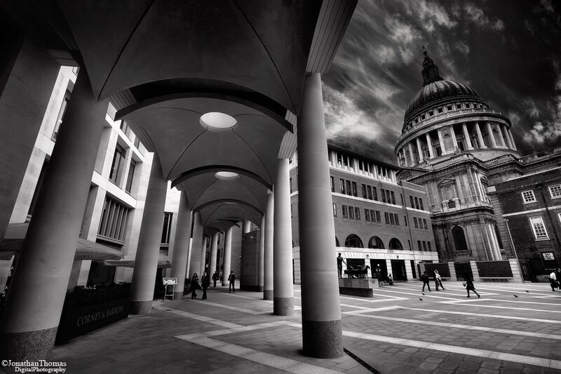 St Paul's Cathedral from the colonnade