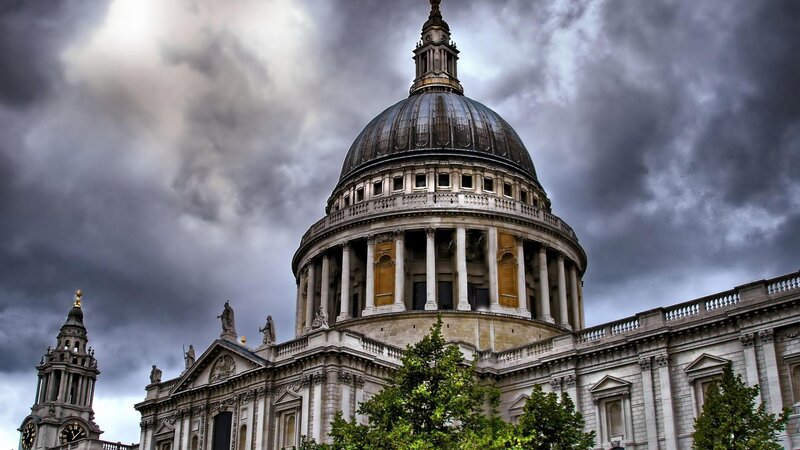 St Paul's Cathedral — Gray, Dramatic