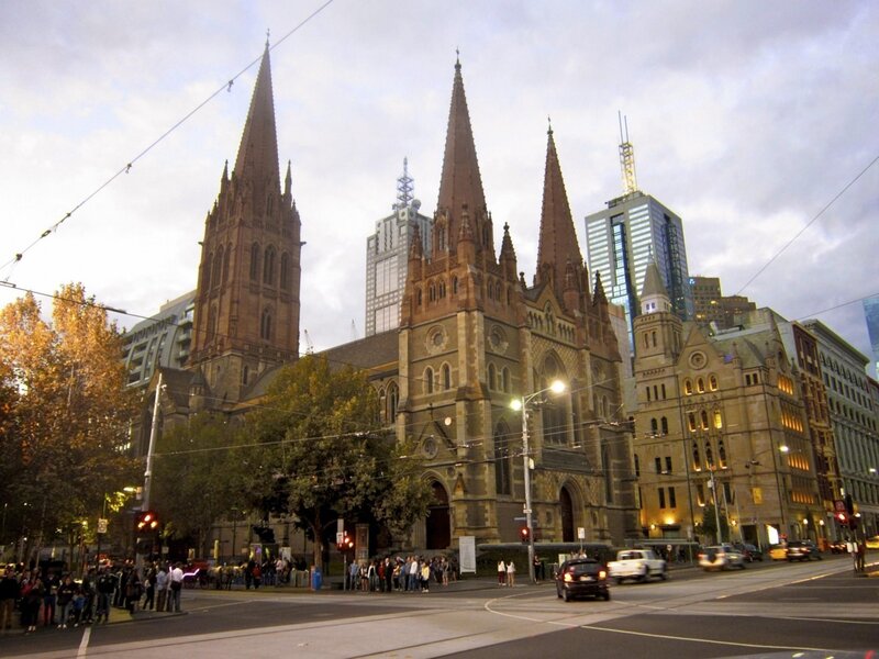 St Paul's Cathedral in Melbourne