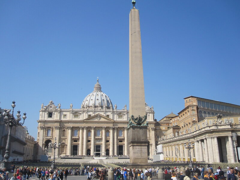 St. Peter's Basilica — Blue, Bright