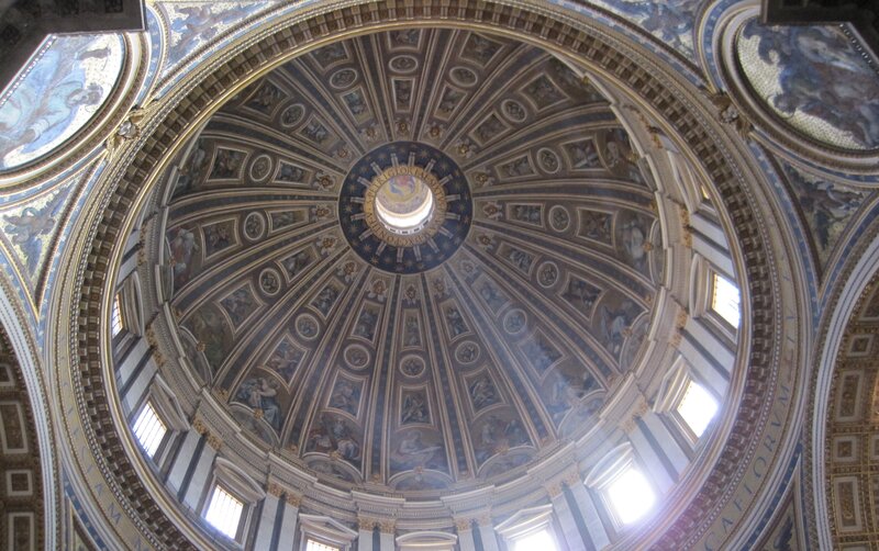 St. Peter's Basilica Dome — Blue, Grand