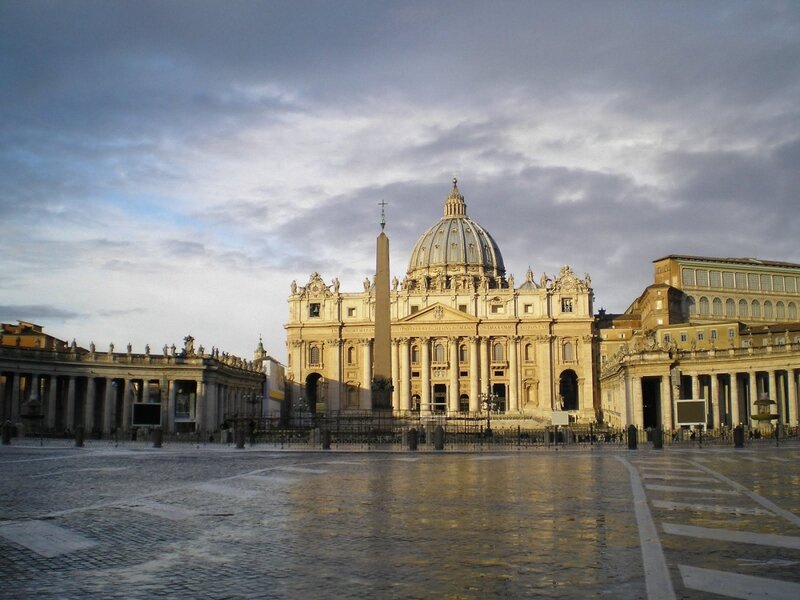 St. Peter's Basilica — Gray