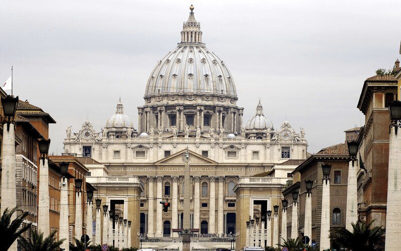 St. Peter's Basilica — White, Serene