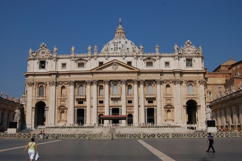 St. Peter's Basilica — White