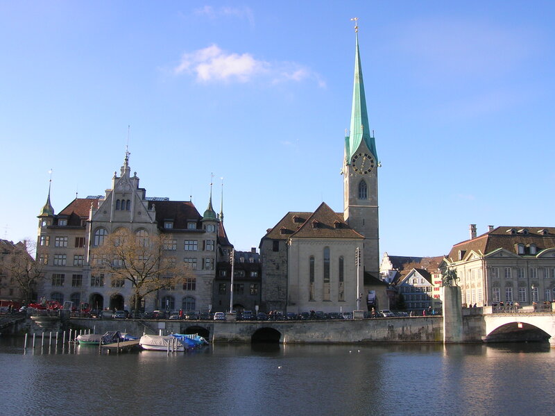 St. Peter's Church and River