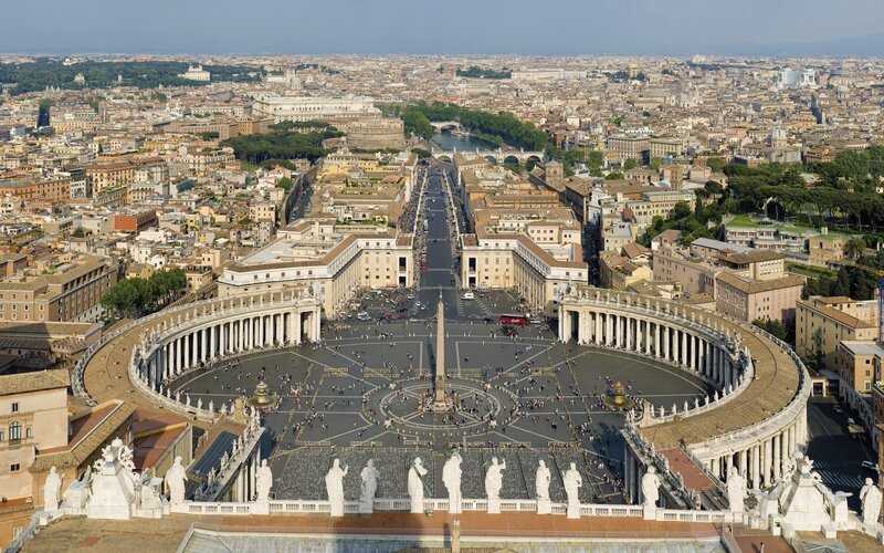 St. Peter's Square — Beige, Serene