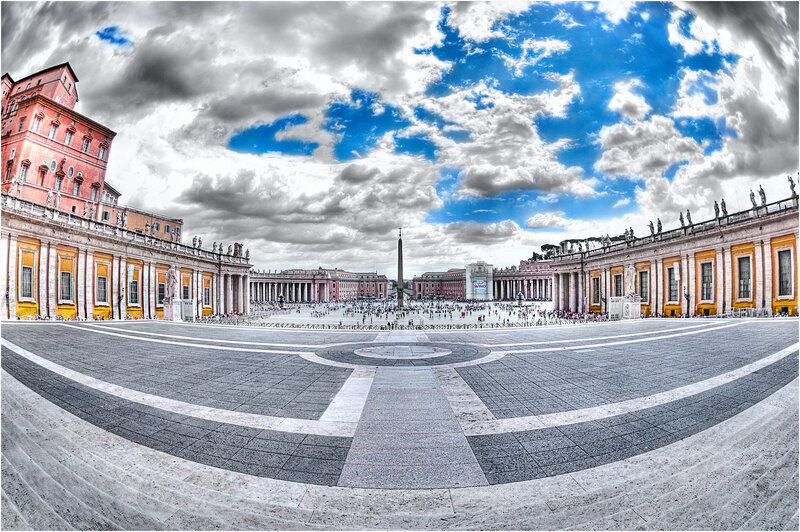 St. Peter's Square — Blue