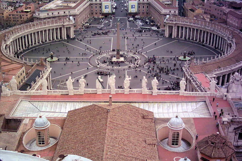 St. Peter's Square — Brown, Open
