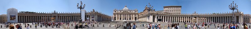 St Peter's Square Panorama