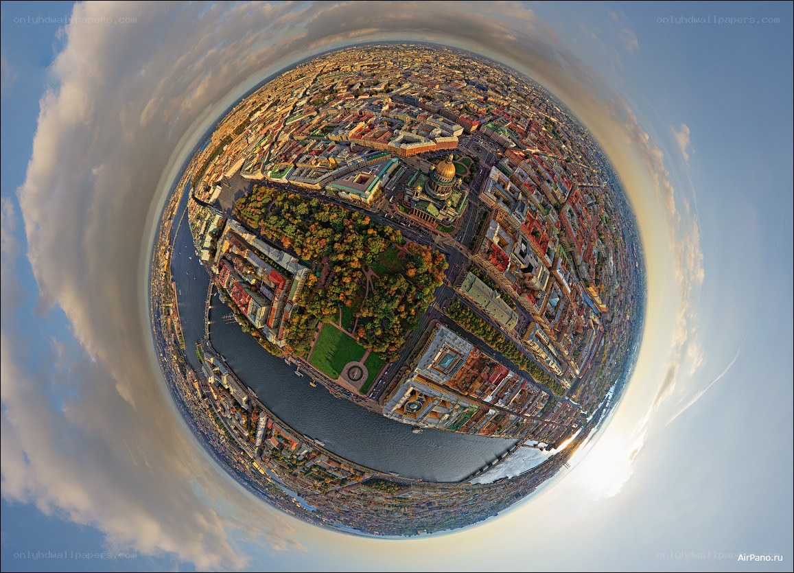 St. Petersburg panoramic view