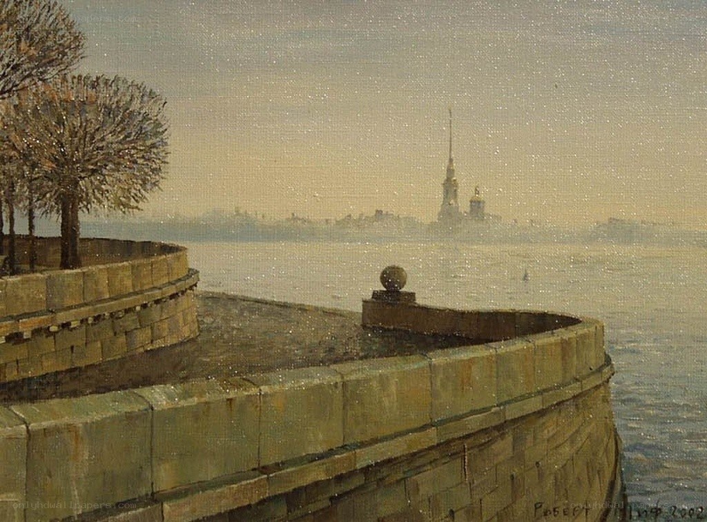 St. Petersburg waterfront view