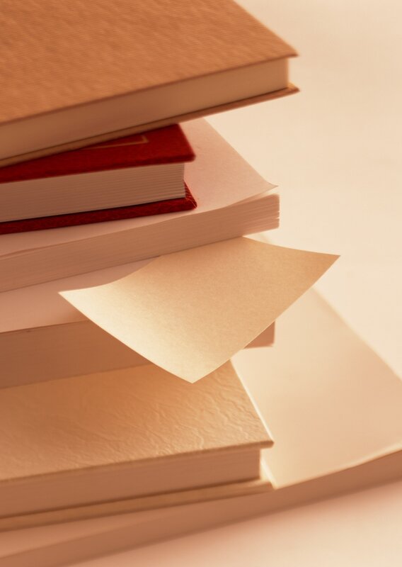 Stack of Books and Papers