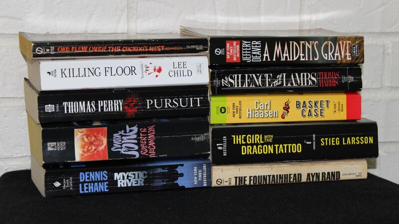 Stack of Books — Black
