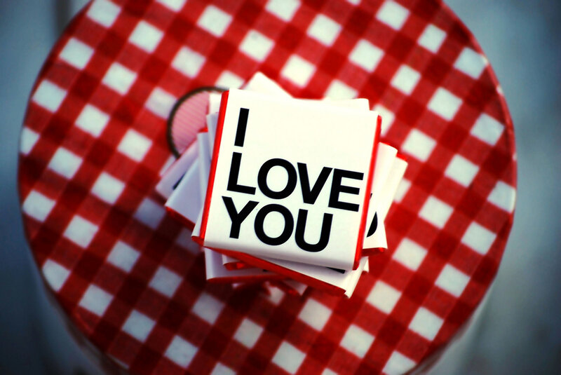 Stack of Cards on Table