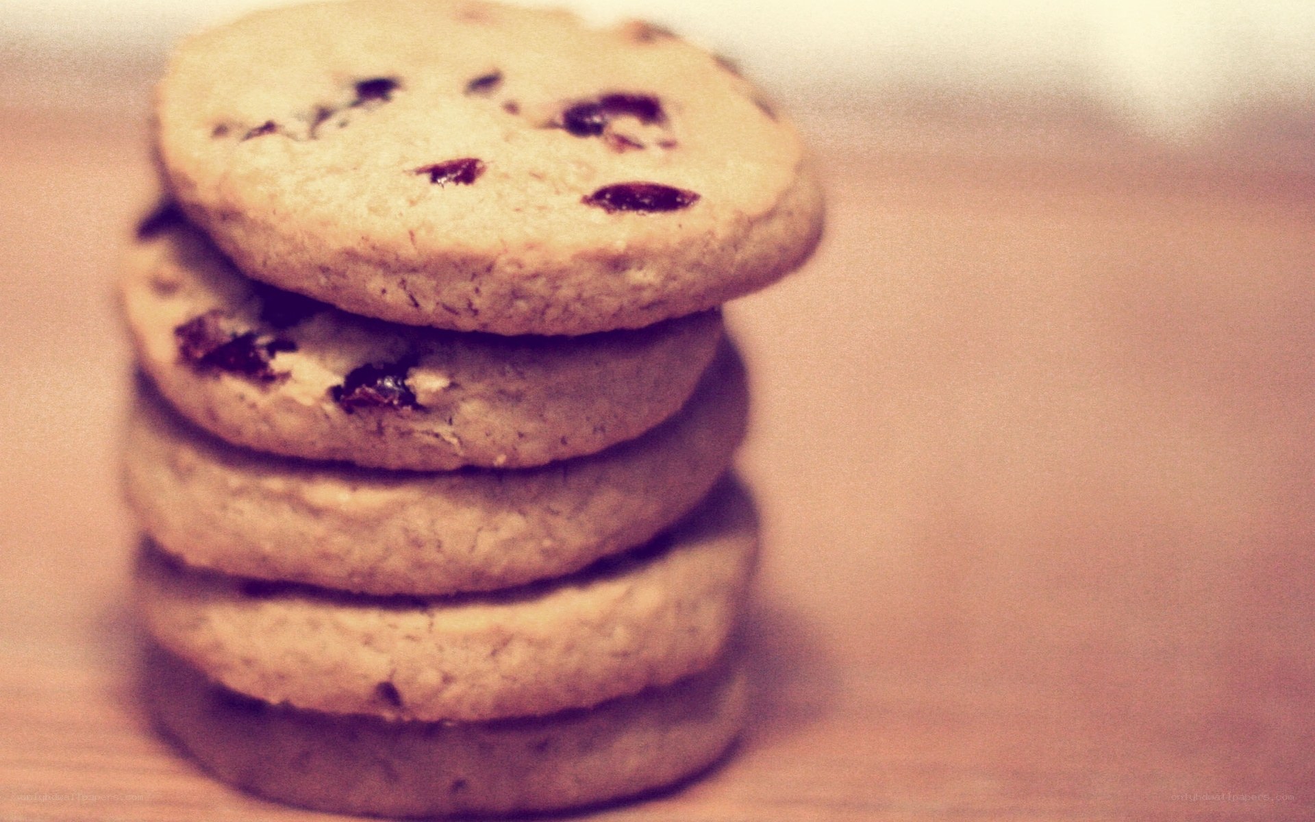 stack of chocolate chip cookies